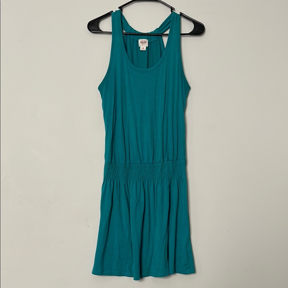 Teal Sleeveless Dress